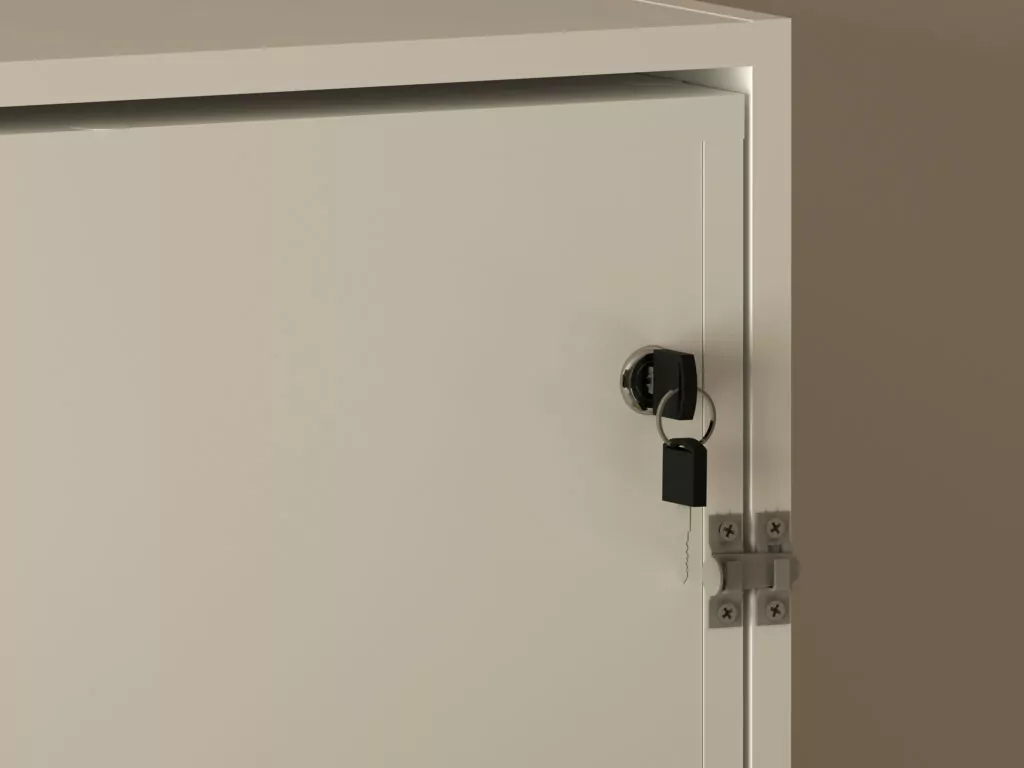 DETALHE CHAVE BRANCO